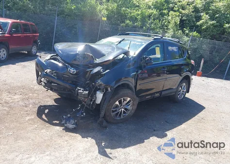 2017 Toyota Rav4 Hybrid Xle из США, поврежденный, VIN JTMRJREV3HD149729